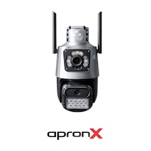 Apx-wsp242 6mp 2.8mm 4g Solar Çift Kamera 19 Led Ptz Apx-wsp242 6mp 2.8mm 4g Solar Çift Kamera 19 Led Ptz