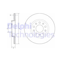 Delphı Fren Diski Çiftli Paket - Boyalı. Deliksiz Arka Jeep Cherokee 11/2013 Bg4960c 04779885ab 04779885ac