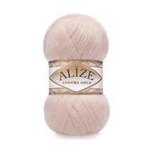 Alize Angora Gold El Örgü İpi Pudra 404