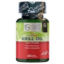 Natures Supreme Krill Oil 30 Kapsül Aromasiz
