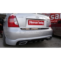 Accent Era Difizörlü Arka Tampon Eki-----fibersan Tuning