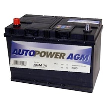 Autopower Agm70 Start Stop Aküsü 70Ah / 556975858