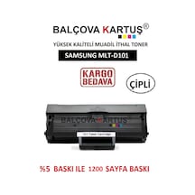 Samsung Scx-3405 Yazıcı Için 1200 Sf Mlt-D101 Chipli Uyumlu Toner