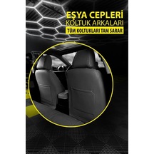 Volkswagen Touareg I 7l 5.0 V10 Tdı 313 Hp 2008 Trend Serisi Tay Tüyü Oto Koltuk Kılıfı Siyah
