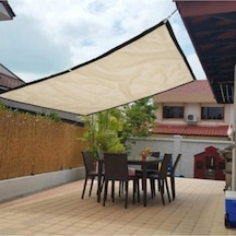 Gölgelik File 0 50x5 Metre 95 Lik Krem Balkon Bezi Çit Örtüsü Filesi 140