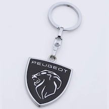 Peugeot Yeni Logo Metal Anahtarlık