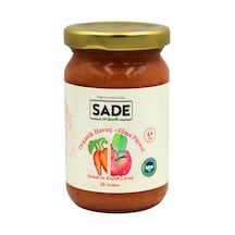 Sade Organik Havuç Elma Püresi 100 Gr