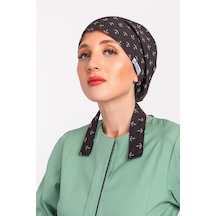 Tesettür Hastane Bonesi - Çapa Siyah