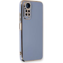 Newface Xiaomi Redmi Note 11 Kılıf Volet Silikon Glblseme - 10 - Mavi
