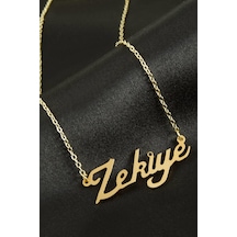 Ilkeshop Zekiye İsimli Kolye -sarı altın