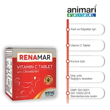 Animari Renamar Vitamin C Tablet With Cranberry 40 Tablet