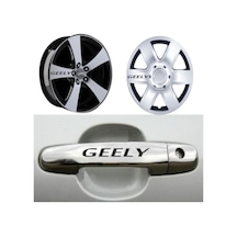 Geely Kapı Jant Sticker Yapıştırma 8 Adet