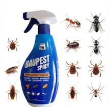 Baupest Sprey 400ml Karasinek, Sivrisinek, Hamam Böceği, Pire, Kene, Tahtakurusu İçin Haşere İlacı