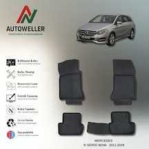 Mercedes-benz B Serisi 2011-2018 W246 Uyumlu Havuzlu Oto Paspas