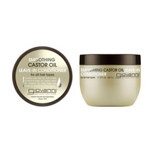 Giovanni Smoothing Castor Oil Durulanmayan Saç Kremi 340ml
