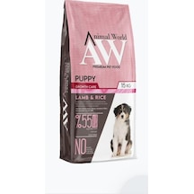 Animal World Kuzu Etli ve Pirinçli Yavru Köpek Maması 15 KG