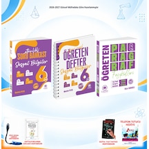 Çanta Yayınları 2026-2027 6. Sınıf Tüm Dersler 3 Kitap Sos Soru/sos Defter/paragraf Set