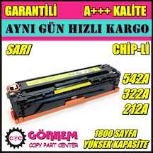 Hp Laserjet Pro 200 Uyumlu Toner Sarı (Cf212A)