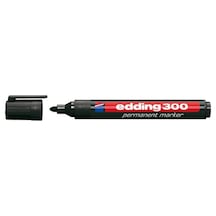 Edding Markör Permanent Yuvarlak Uçlu 1.5-3 MM Siyah 300 - 10 Ade Siyah