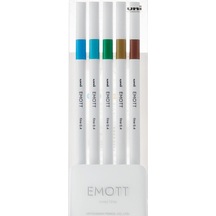 Uni-ball Akrilik Uçlu Kalem Emott 0.4 Mm Fine 5 Li Ada Renk