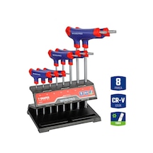 Workpro Wp200543 8 Parça Cr-v T Tipi Uzun Delikli Torx Profesyonel Allen Anahtar Takımı Workpro Wp200543 8 Parça Cr-v T Tipi Uzun Delikli Torx Profesyonel Allen Anahtar Takımı