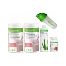 Herbalife Set 2 Adet Ahududu Shake 1 Ad. Aloevera 1 Ad. Klasik Çay 50 Gr Ve Shaker