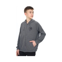 Toontoy Erkek Çocuk Baskılı Hırka Antrasit Melanj