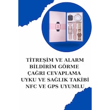 Kadınlar İçin Dokunmatik Ekran Akıllı Saat Ve Gamer Kablosuz Bluetooth Kulaklık Anc Özelliği