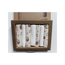 %100 Coton 7li Bebek Ağız Silme Mendili Diğer