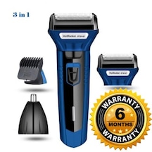 Egonex 3 in 1 Saç Sakal Kesme Ense Burun Tıraş Tıraş Makinesi Seti