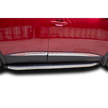 Peugeot 3008 Krom Yan Kapı Çıtası 4 Parça 2016 ve Sonrası