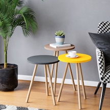 Cappuccino - Gri - Sarı