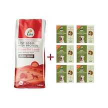 Kito Kuzu Etli Mini Irk Yetişkin Köpek Maması 2500 G + Kito Fresh Tavuk Etli Köpek Yemeği 6'lı