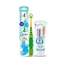 Sensodyne Promine Çocuk 3-5 Yaş Diş Macunu 50 ML + Diş Fırçası Yeşil