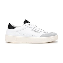 Mario Valentino Erkek Hakiki Deri Beyaz/siyah Sneakers & Spor Ayakkabı 1040 95s7002 Erk Ayk Sk25-26 Whıte/black Beyaz
