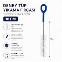 Deney Tüp Yıkama Fırçası 18 Cm - Test Tüpü Temizleme Fırçası