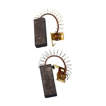 Kgpart Birçok Modele Uygun Süpürge Motor Kömür Seti, 6.3x12x32mm, Siyah