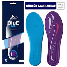 Blue Gel - Günlük  Ayakkabı Tabanı, Memory Foam Hafızalı Tabanlık