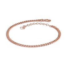 Gurmet Gümüş Halhal Uzatmalı Rose
