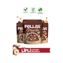 Fellas Granola - Fındık & Kakao 200 G - 3'lü Paket