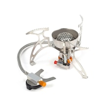 Vkemall Kamp Gaz Ocağı Uzun Gaz Tankı Adaptörü Petek Ocak Başlığı Gümüş