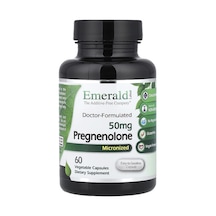 Emerald Laboratories, Pregnenolone, 60 Veg Capsules