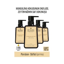Olivos Zeytinyağlı Mandalina Kokulu Banyo Duş Jeli 4 x 750 ML