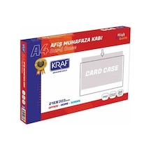 Kraf Afiş Muhafaza Kabı A4 - 20 Adet