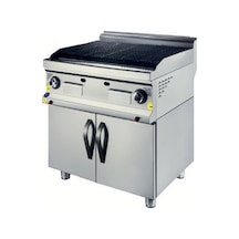 Karacasan Endüstriyel 900 Seri Dolaplı 80 Cm Lpg Tüplü Lavataş Döküm Izgara