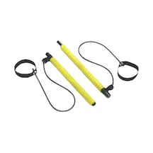 Suntek 2 Bölüm Pilates Bar Egzersiz Çubuğu Güç Sarı Sarı