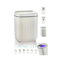 20 Litre Temassız Sensörlü Otomatik Çöp Kovası Beyaz