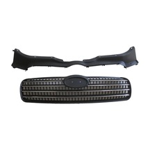 Hyundai Accent Era 2006-2009 Ön Panjur Siyah Nikelaj Çıtalı Üst Bağlantı Braketli Oem No:863601e0