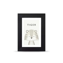 Tiger Kaplan Poster Çerçeve - 10x15 cm Küçük Boy