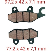 Honda 125Cgl Uyumlu Ön Fren Disk Balatası (492630664)